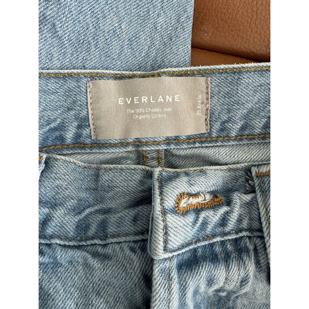 NWD Everlane The 90s Cheeky Organic Cotton Ankle Jeans Button Fly Size 25 - Picture 6 of 7
